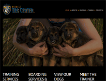 Tablet Screenshot of midwestdogcenter.com